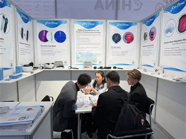 Wuhan Cozing Medical muestra su éxito en la feria internacional de Düsseldorf